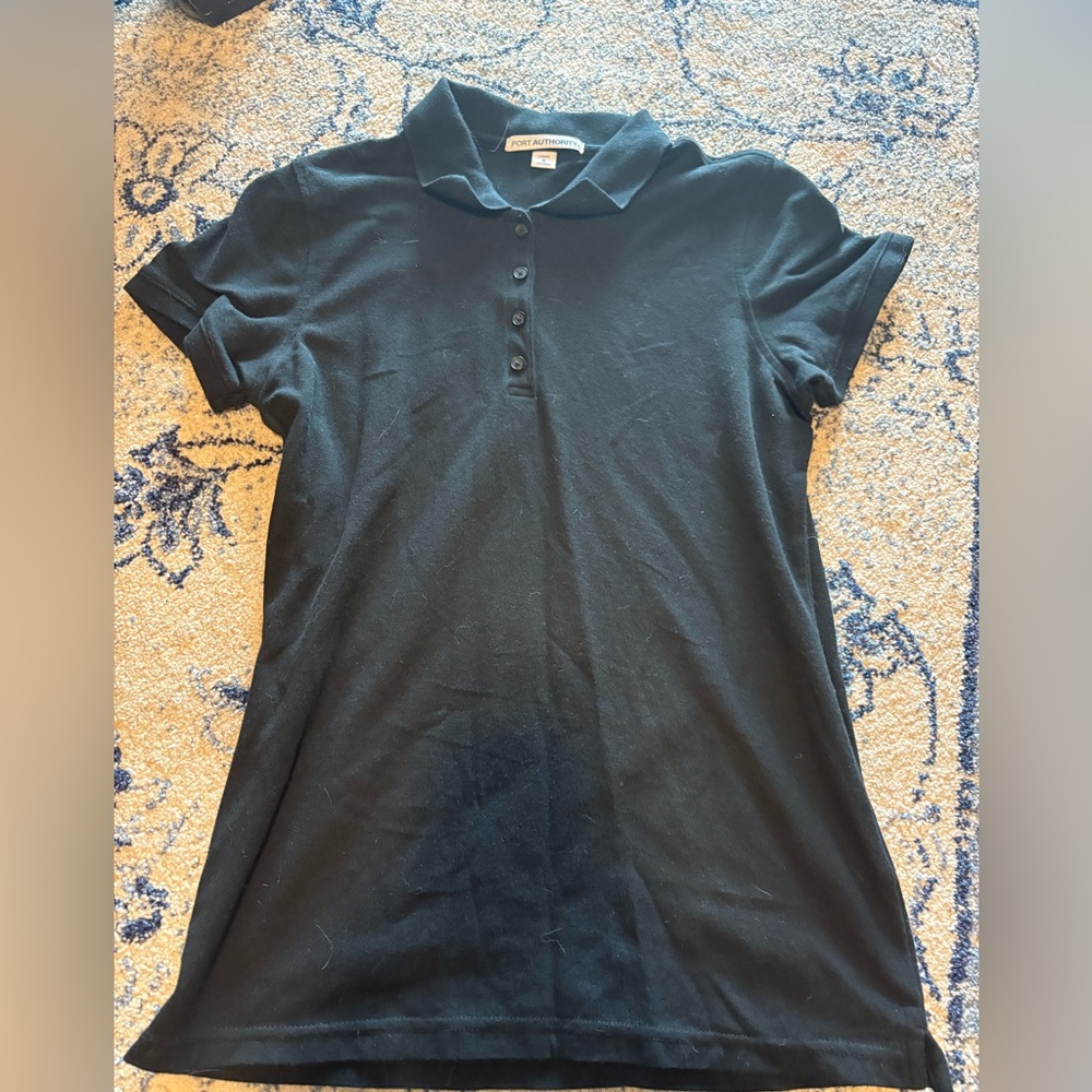 Port authority polo black